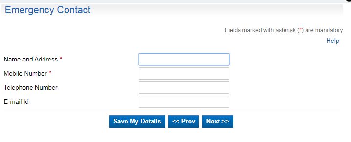 Passport Online Registration