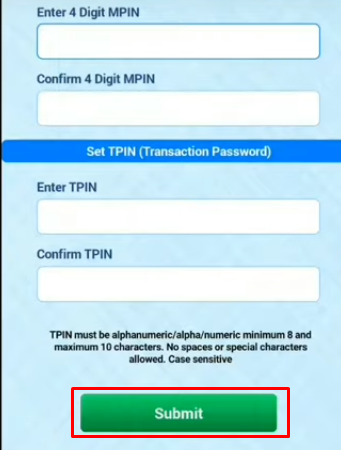 CBI Mobile Banking Activate