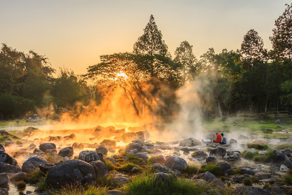 Chae Son Hot Springs, Thailand hot spring in Thailand