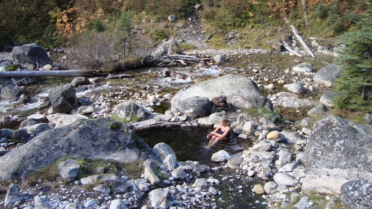 Dewar Creek Hot Springs, Canada hot spring in Canada