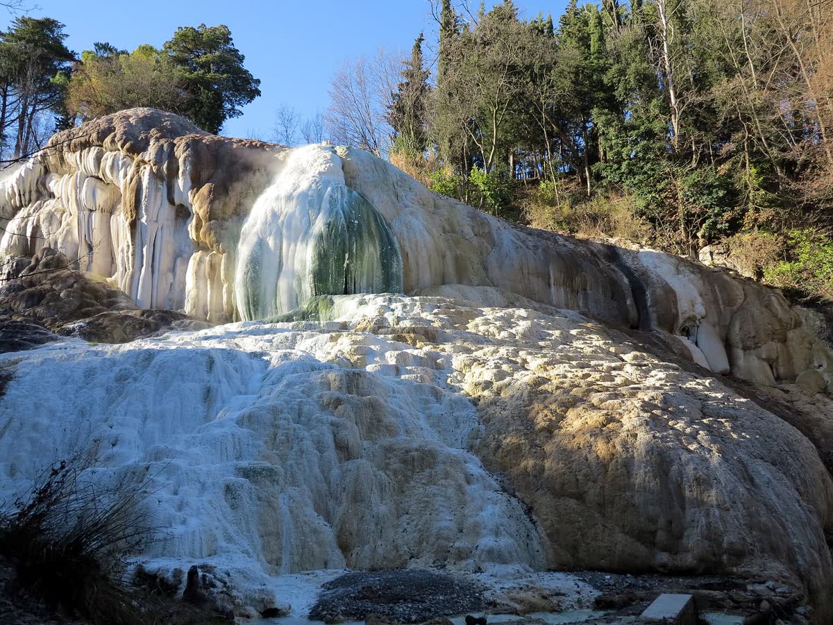Fosso Bianco Bagni San Filippo Italy hot spring in Italy
