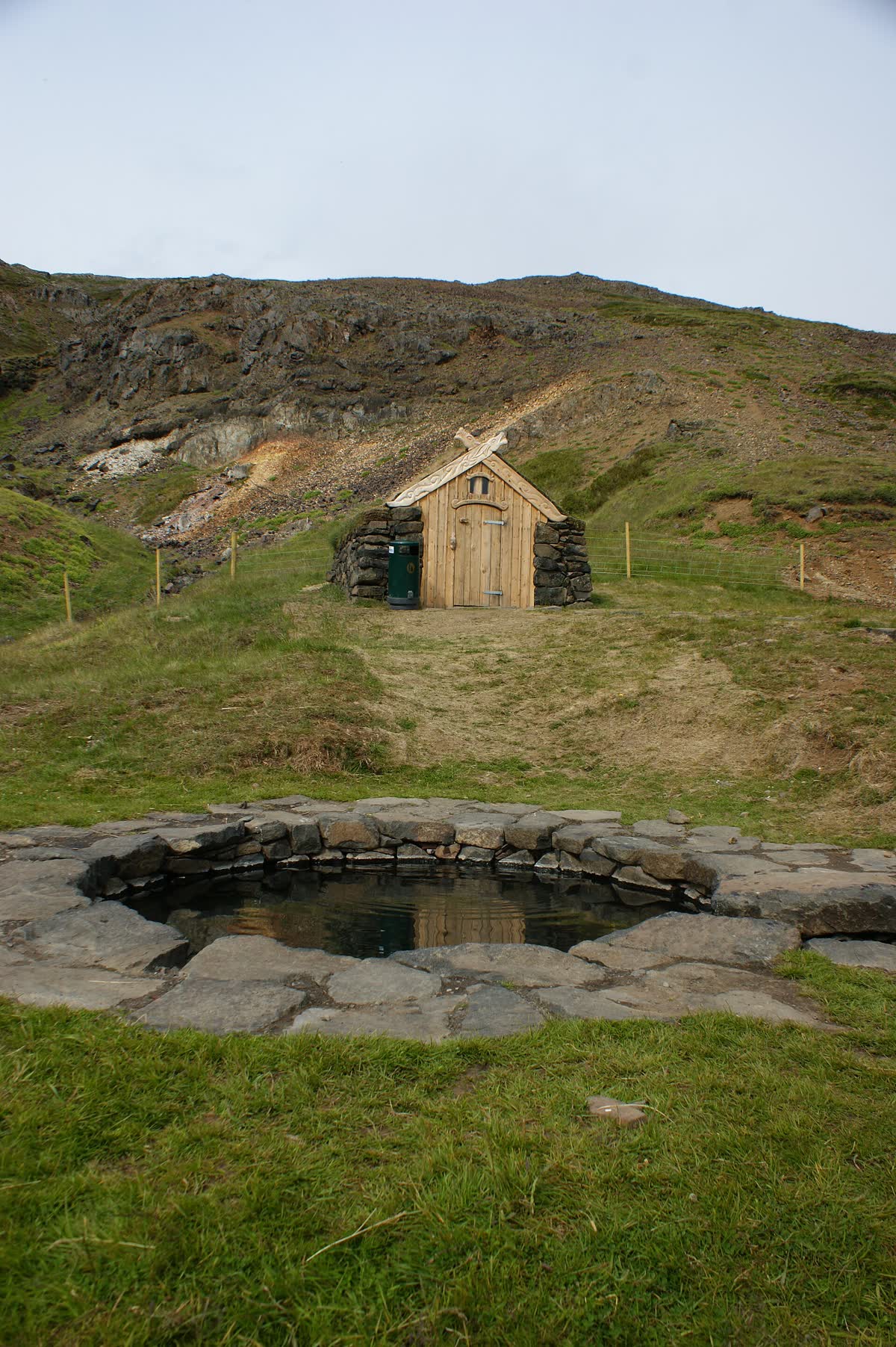 Gudrunarlaug, Iceland hot spring in Iceland