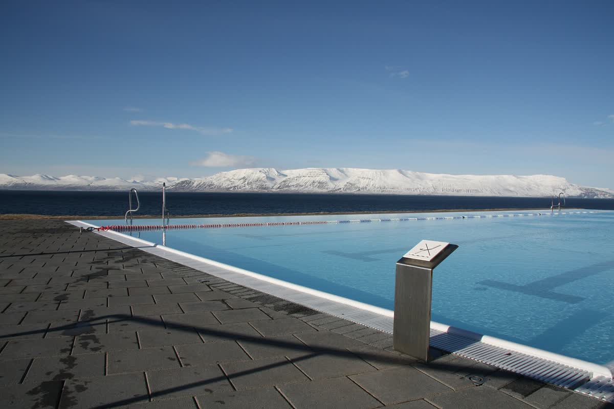 Hofsos Swimming Pool, Iceland
