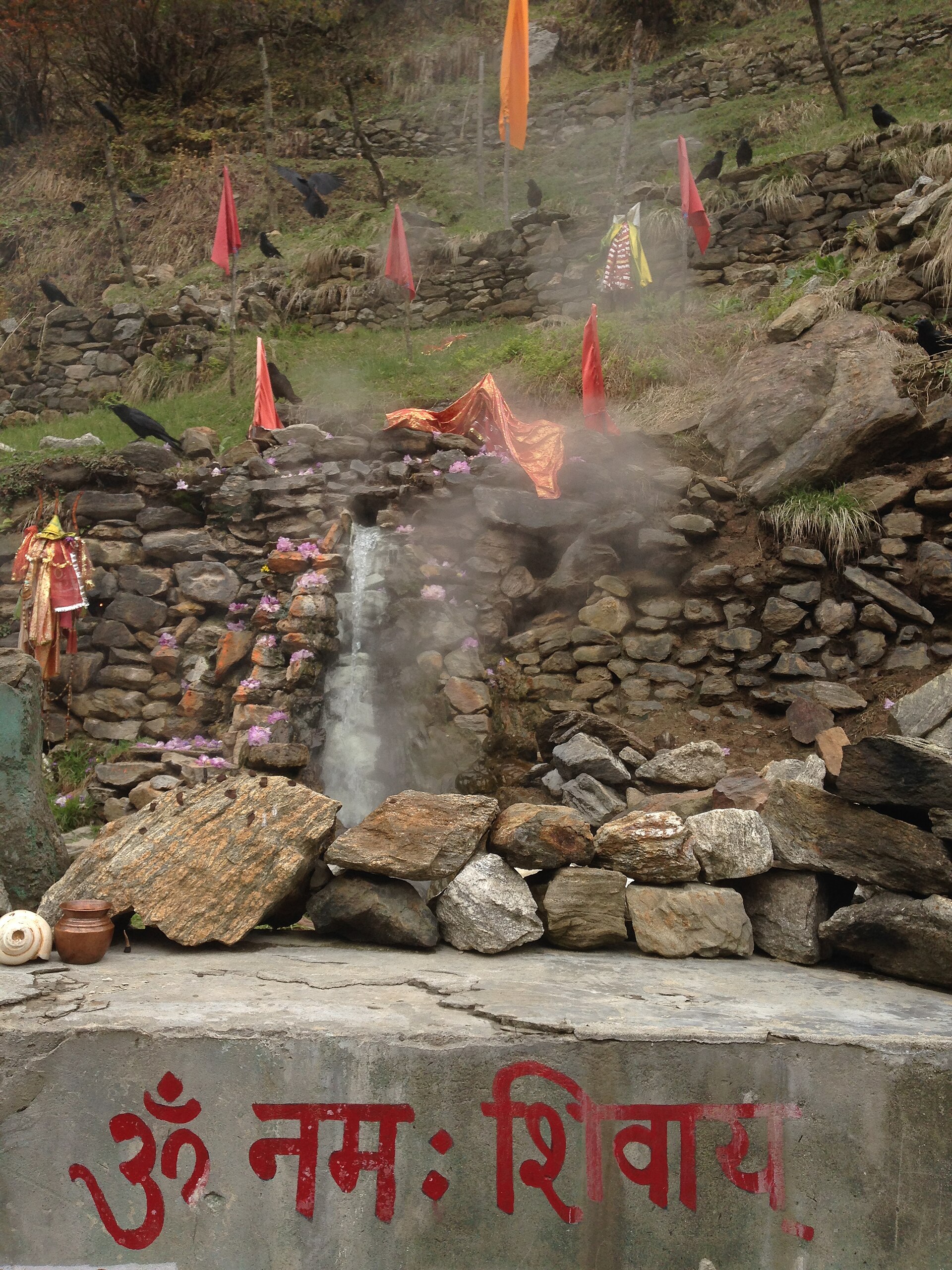 Kheer Ganga Hot Spring India hot spring in India