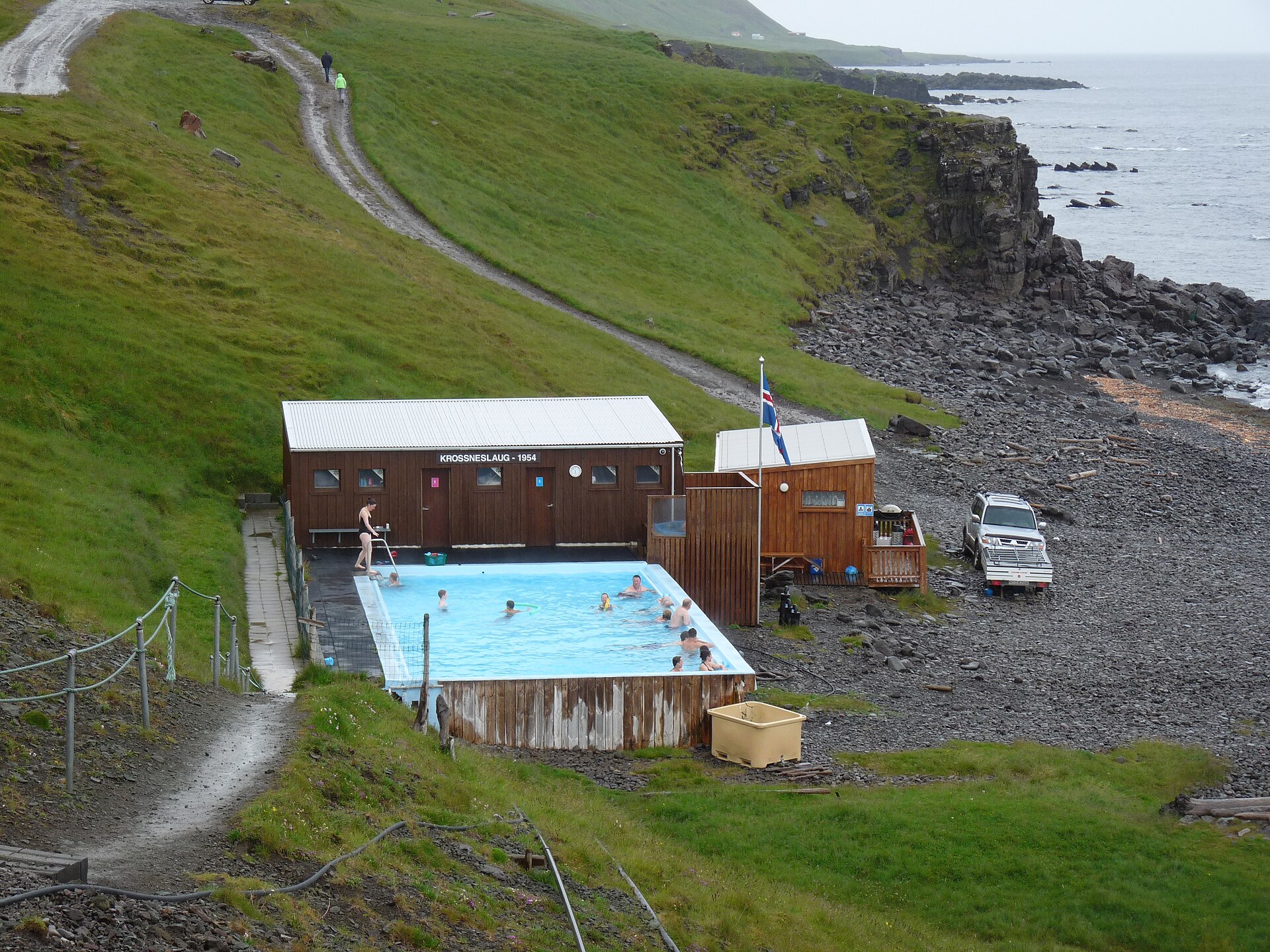 Krossnes Swimming Pool, Iceland