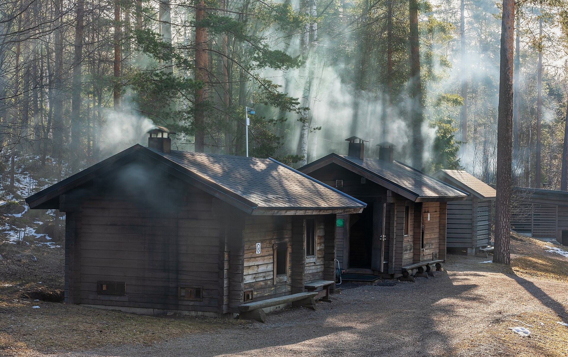 Kuusijarvi Saunas, Finland hot spring in Finland