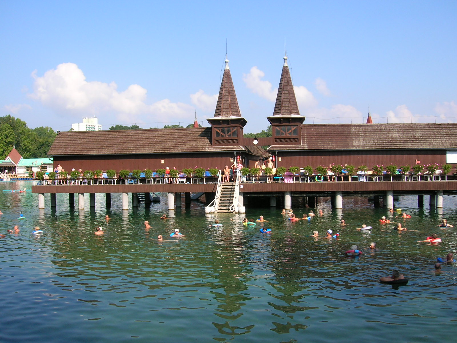 Lake Heviz, Hungary hot spring in Hungary