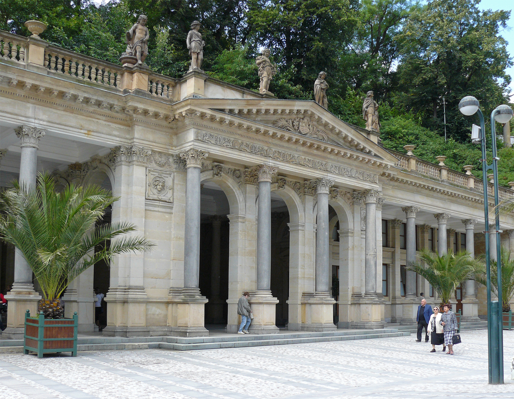 Lazne Teplice Nove Lazne Childrens Sanatorium, Czechia hot spring in Czechia
