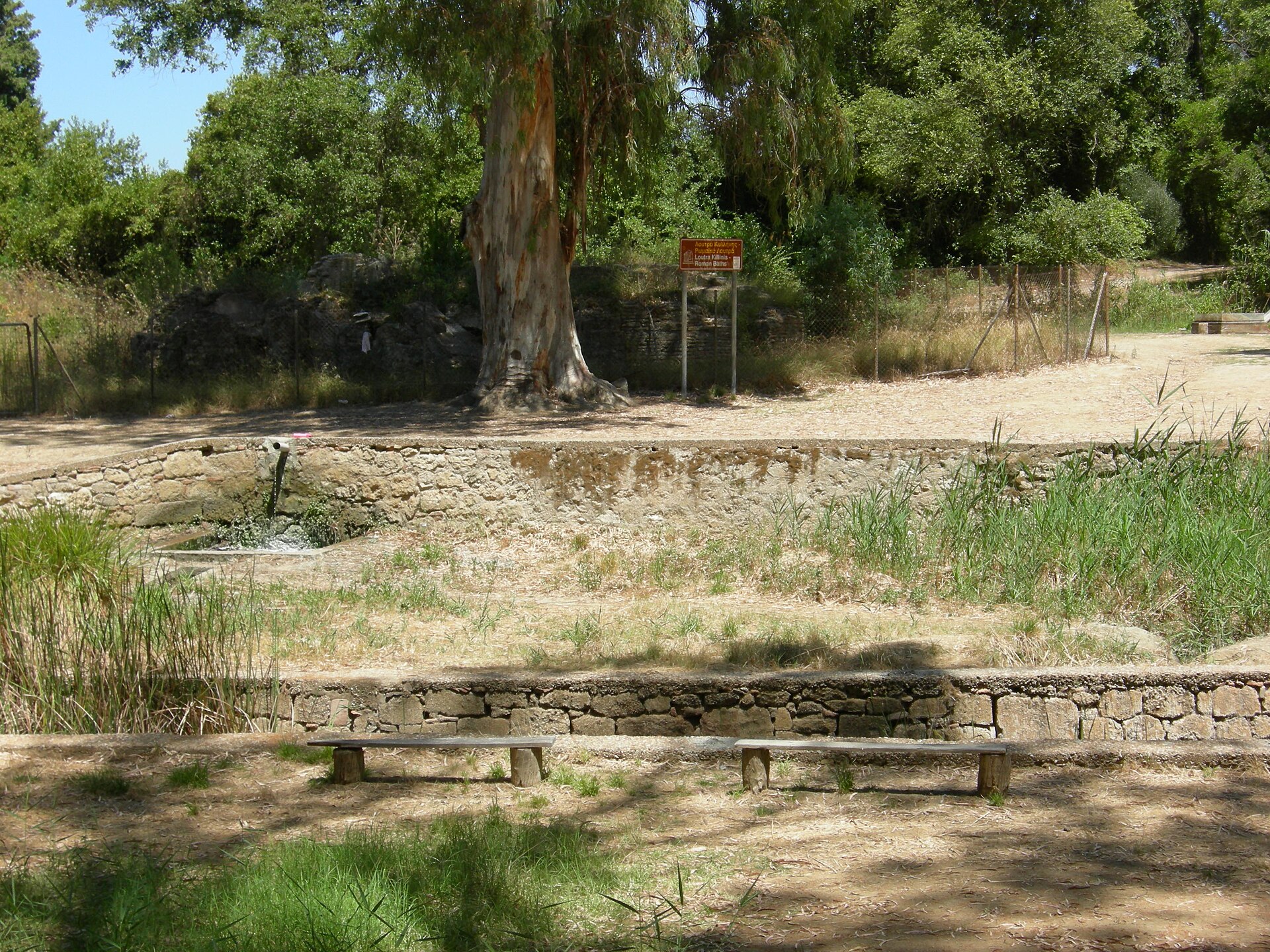 Loutra Kyllinis, Greece hot spring in Greece