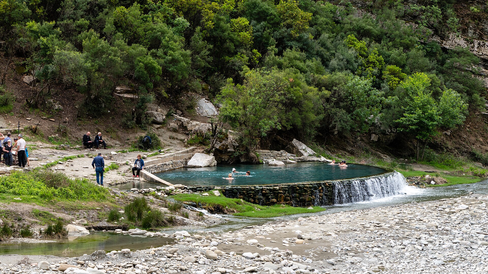 Mamurras Thermal Springs, Albania hot spring in Albania