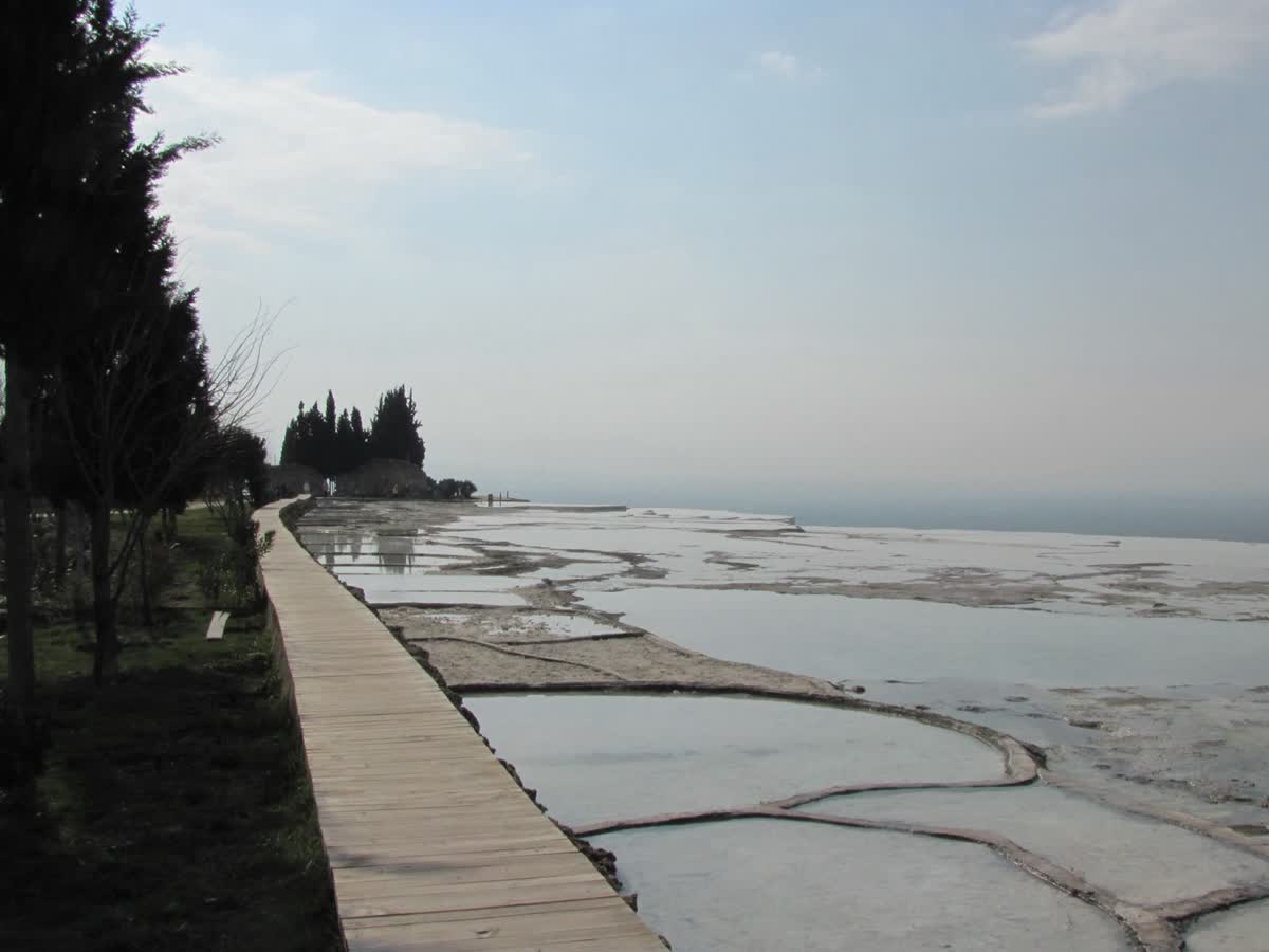 Pamukkale Travertines hot spring
