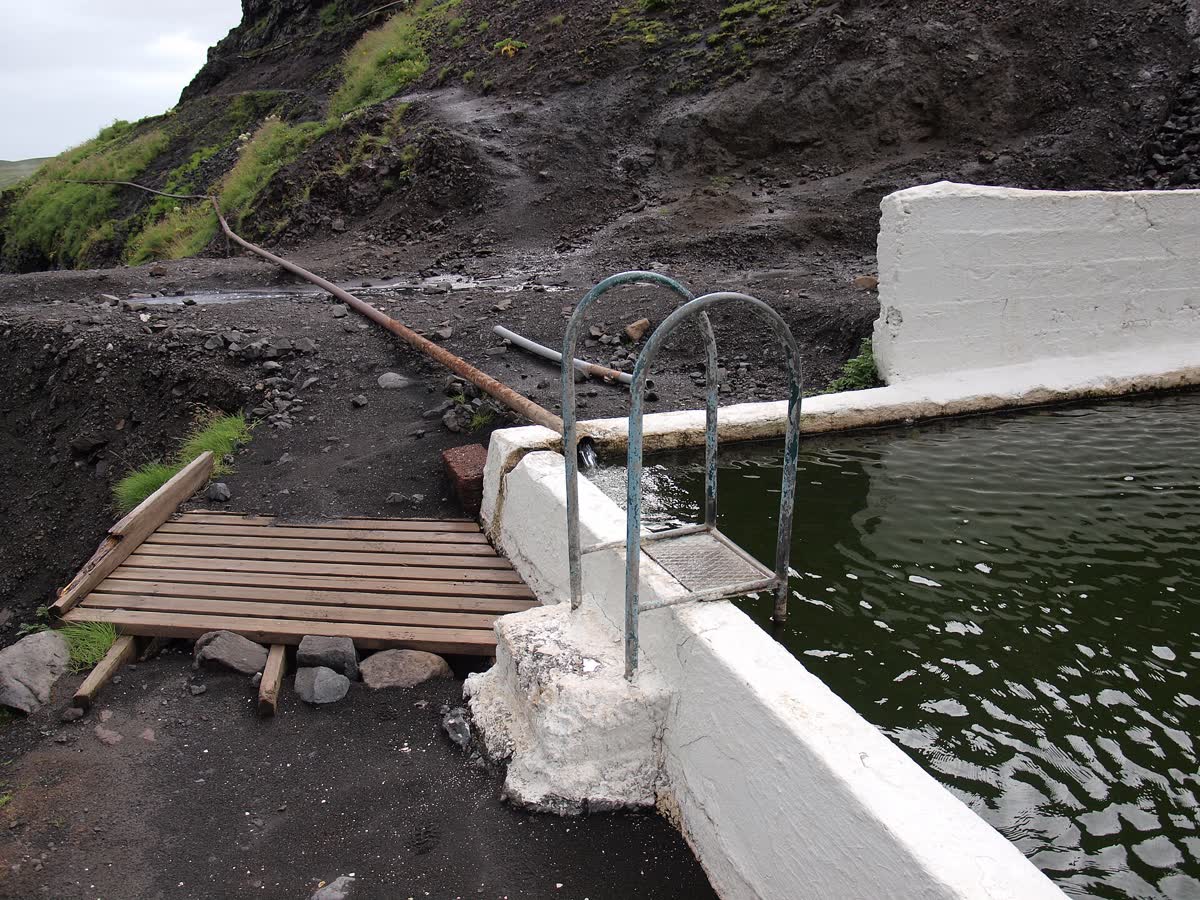 Seljavallalaug, Iceland hot spring in Iceland