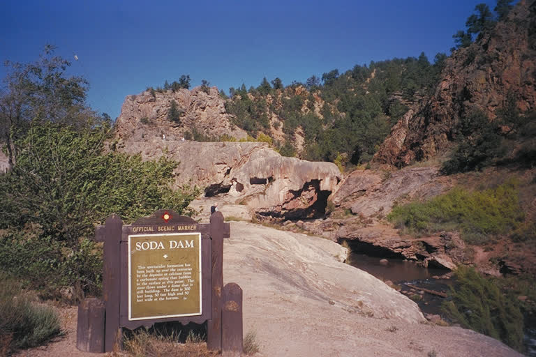 Soda Dam Hot Spring, New Mexico hot spring in United States