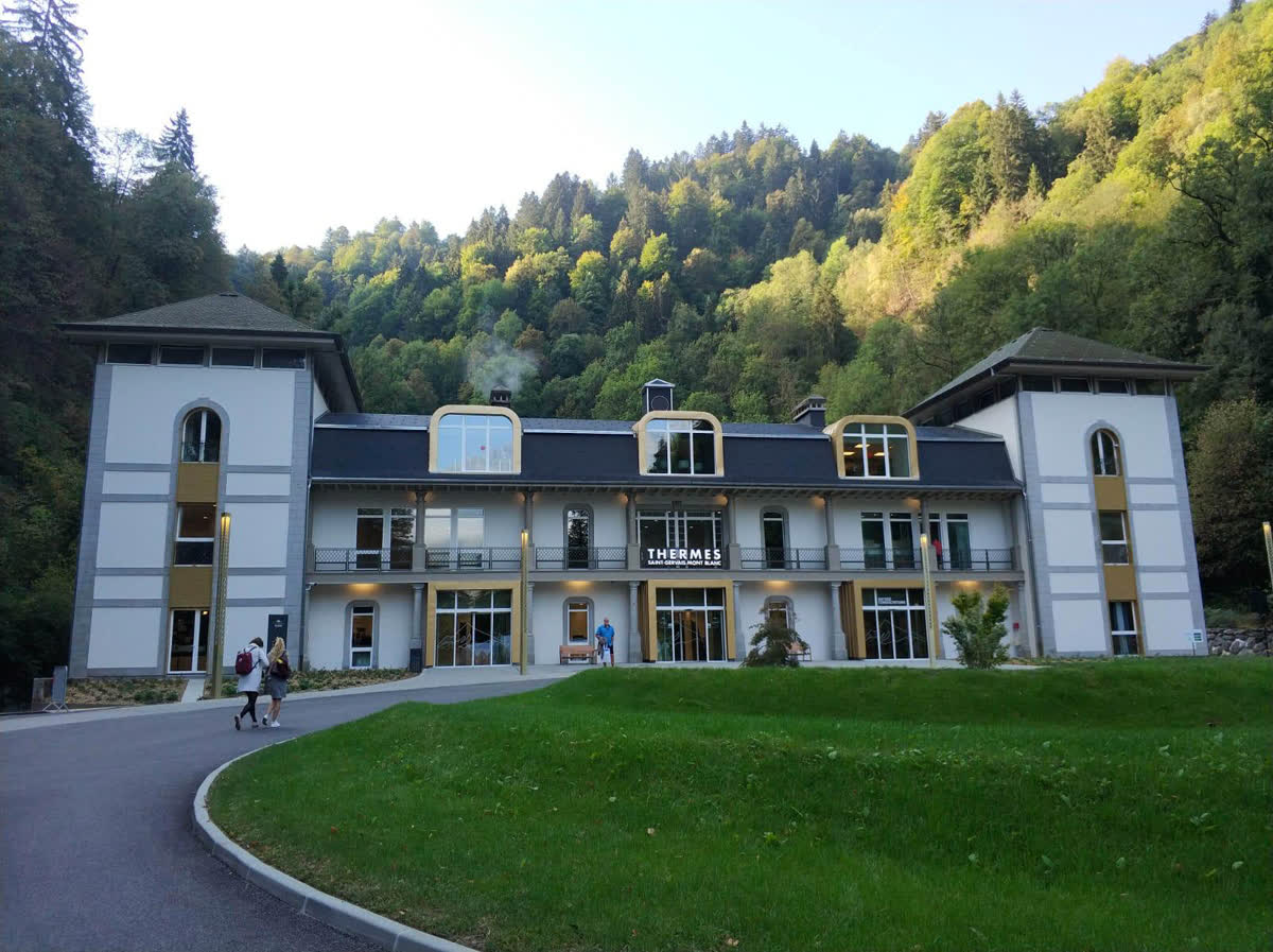 Thermes De Saint Gervais Mont Blanc, France