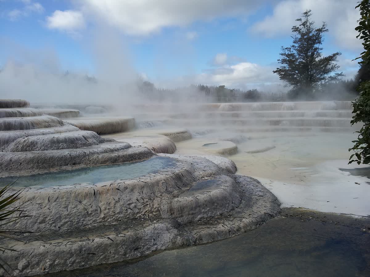 Wairakei Terraces, New Zealand